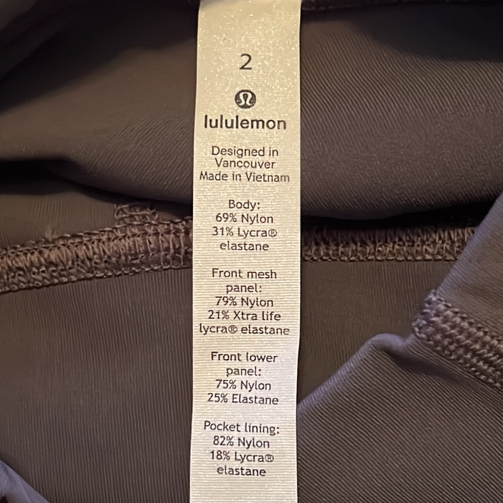 Lululemon Mesh In Motion Crop *23" - Picture 8 of 9